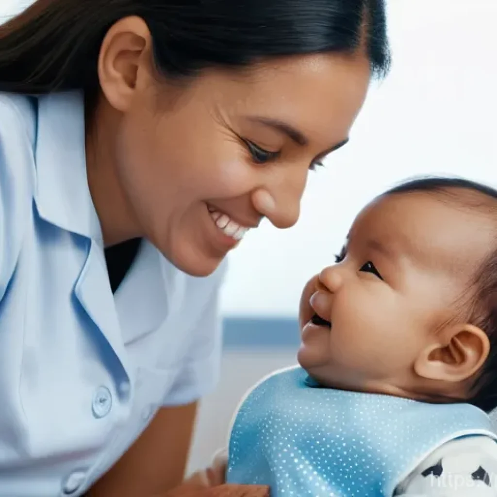 보건소에서의 폐렴 예방접종 비용 - **Prompt 1: Child Vaccination in a Public Health Clinic**
    A bright, clean, and welcoming public ...
