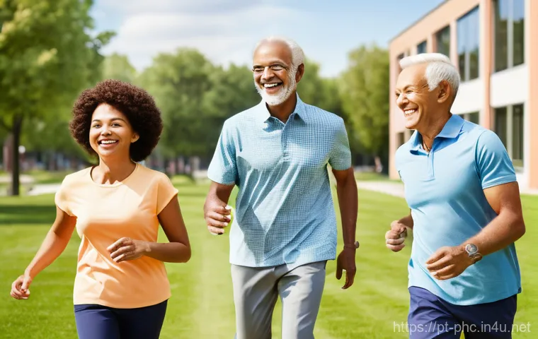 보건소에서의 폐렴 예방접종 비용 - **Prompt 2: Elderly Adult Receiving Vaccination with Family Support**
    A warm and inviting doctor...